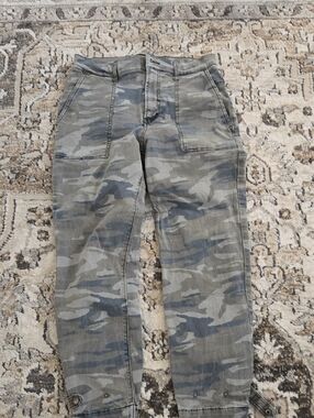 Express Women's Green Camo Jeans